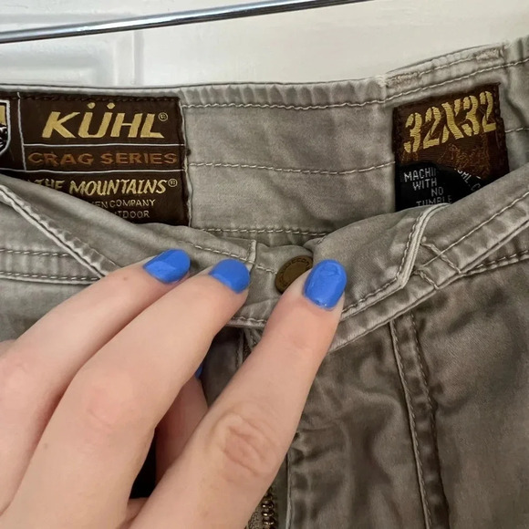 Kuhl Crag Series Vintage Patina Hiking Pants 32x32 Slackr - Picture 5 of 6